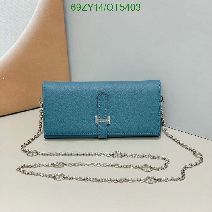 Hermes Bag-(4A)-Wallet- Code: QT5403 $ 90USD