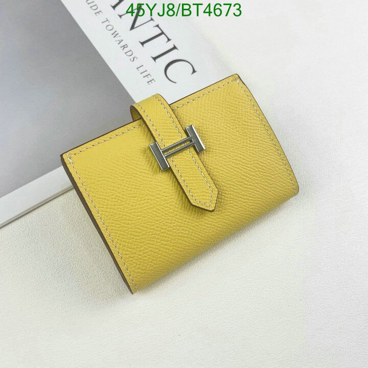 Hermes Bag-(4A)-Wallet- Code: BT4673 $ 59USD