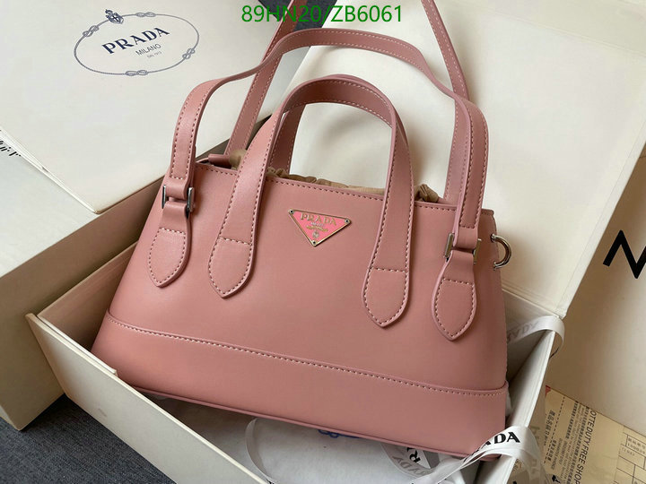 Prada Bag-(4A)-Handbag-,Code: ZB6061,$ 116USD