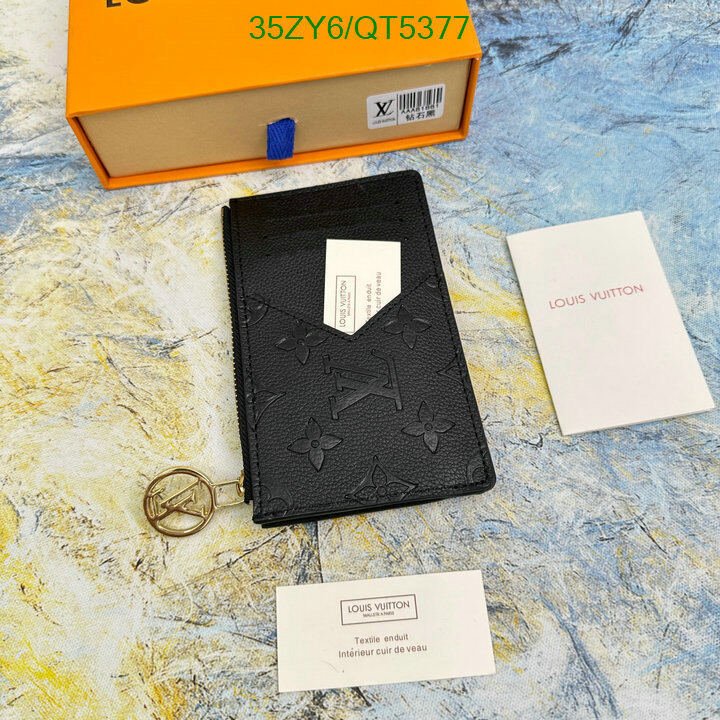 LV Bag-(4A)-Wallet- Code: QT5377 $ 46USD