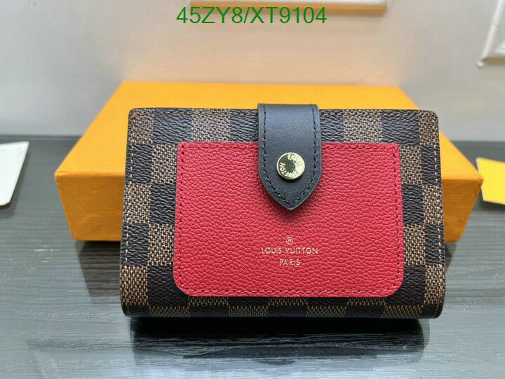 LV Bag-(4A)-Wallet- Code: XT9104 $ 59USD