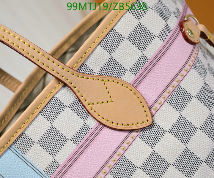 LV Bags-(4A)-Neverfull-,Code: ZB5638,$ 129USD