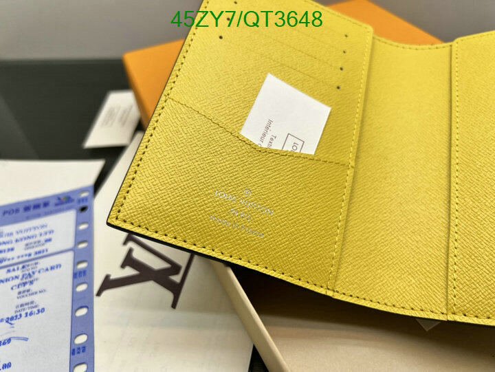 LV Bag-(4A)-Wallet- Code: QT3648 $ 59USD