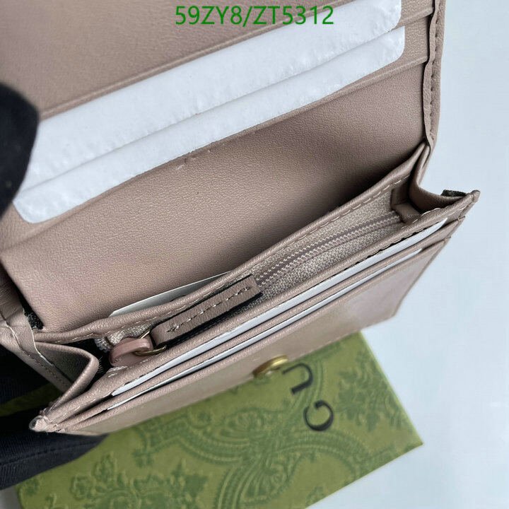 Gucci Bag-(4A)-Wallet-,Code: ZT5312,$ 77USD
