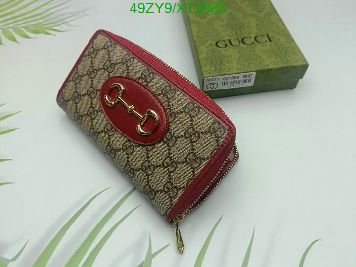 Gucci Bag-(4A)-Wallet-,Code: XT2685,$ 64USD