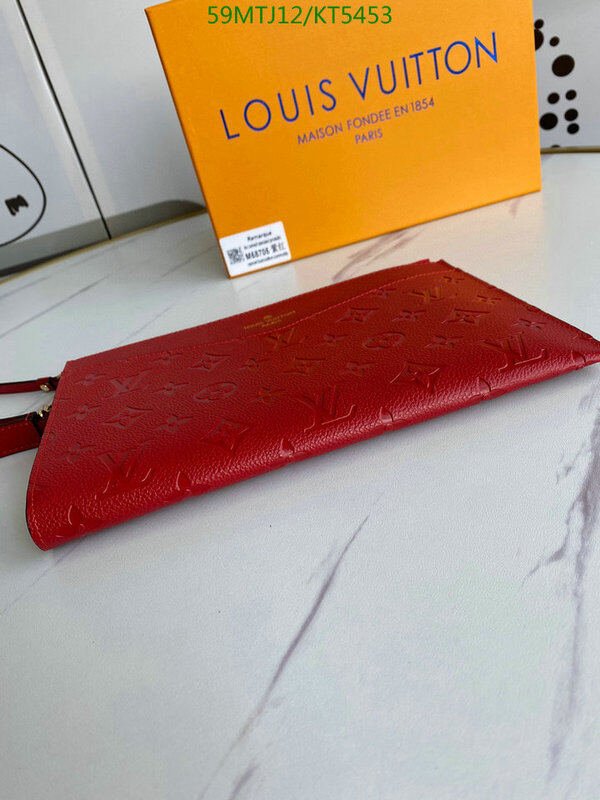 LV Bags-(4A)-Wallet-,Code: KT5453,$ 77USD