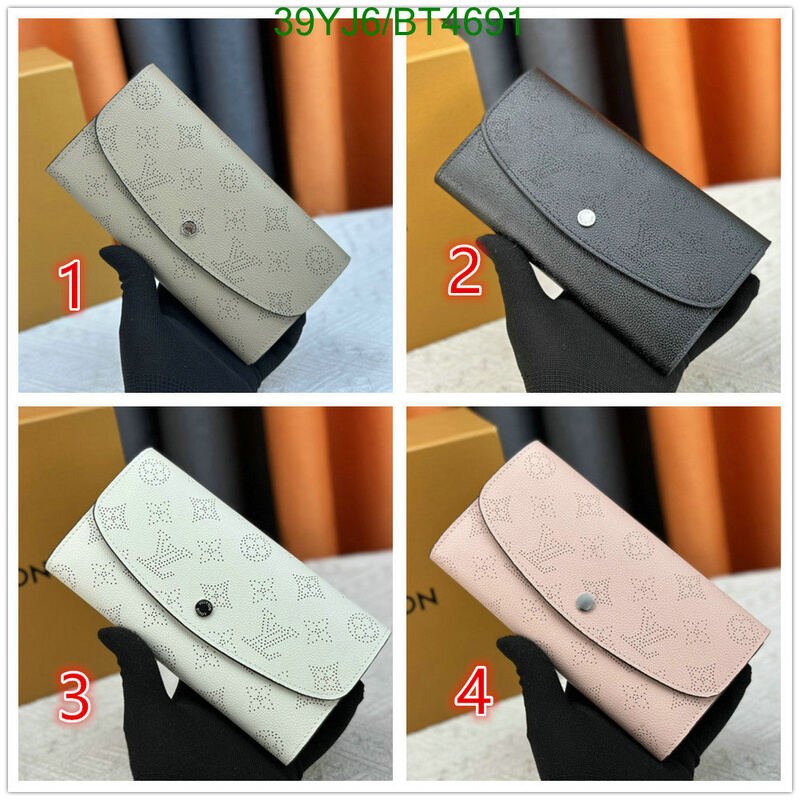 LV Bag-(4A)-Wallet- Code: BT4691 $ 51USD
