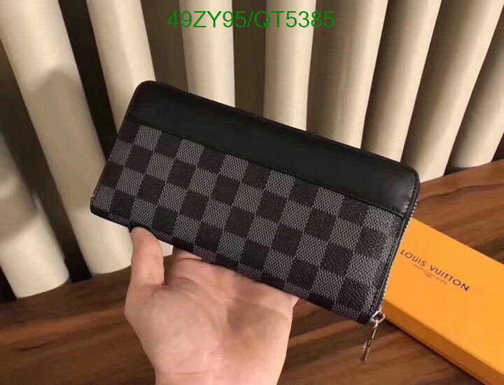 LV Bag-(4A)-Wallet- Code: QT5385 $ 64USD