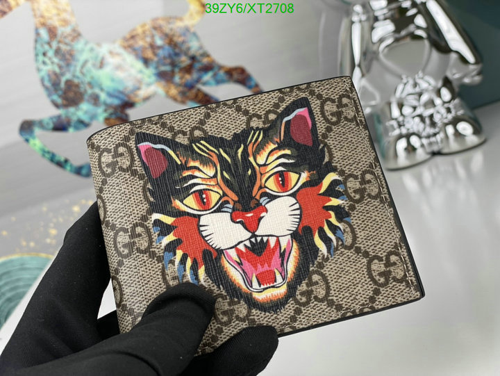 Gucci Bag-(4A)-Wallet-,Code: XT2708,$ 51USD