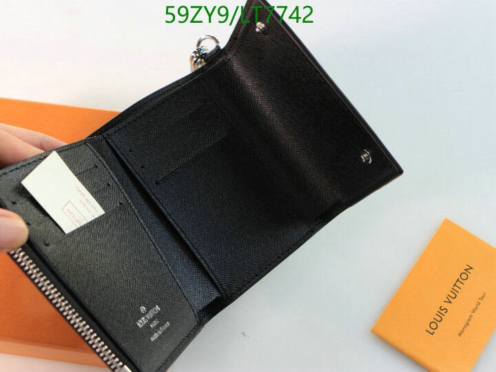 LV Bags-(4A)-Wallet-,Code: LT7742,$ 77USD