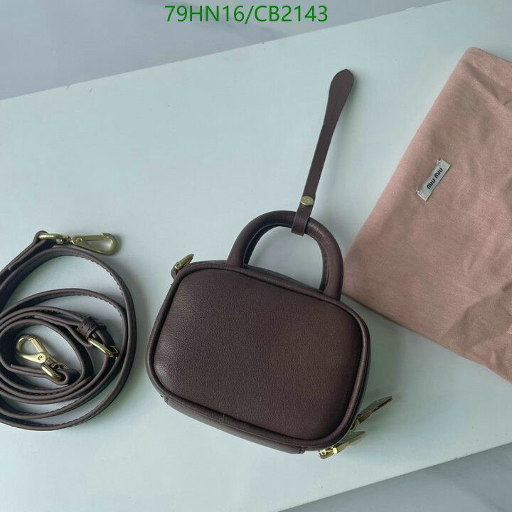 Miu Miu Bag-(4A)-Crossbody- Code: CB2143 $ 103USD