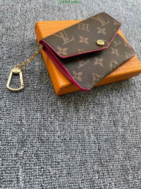 LV Bags-(4A)-Wallet-,Code: LT4873,$ 46USD