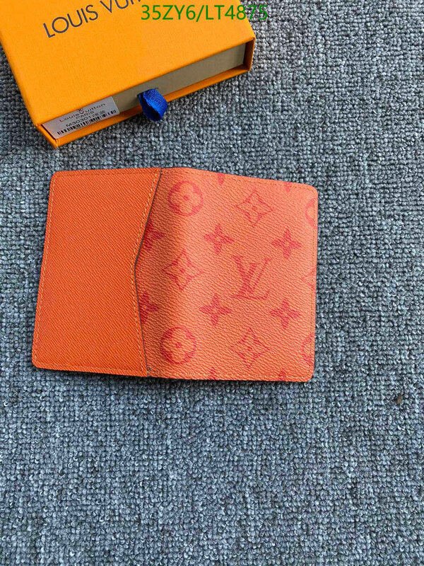 LV Bags-(4A)-Wallet-,Code: LT4875,$ 46USD