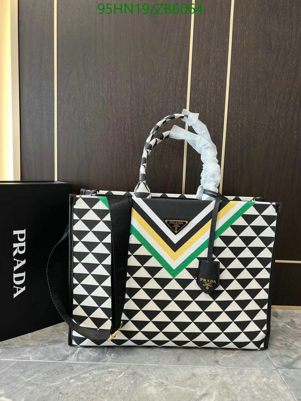 Prada Bag-(4A)-Handbag- Code: ZB6064 $ 124USD