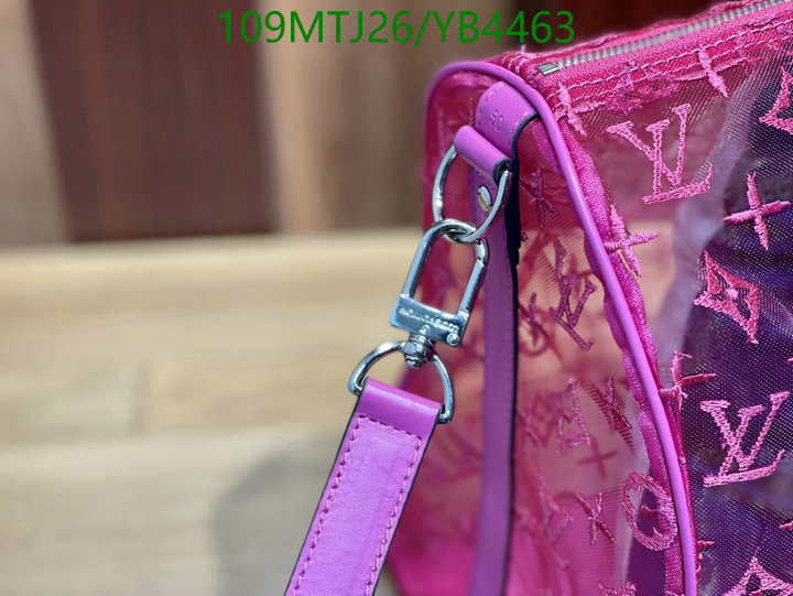 LV Bags-(4A)-Keepall BandouliRe 45-50-,Code: YB4463,$ 142USD