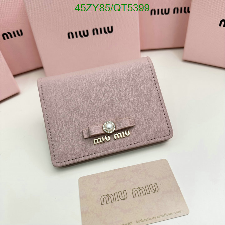 Miu Miu Bag-(4A)-Wallet- Code: QT5399 $ 59USD