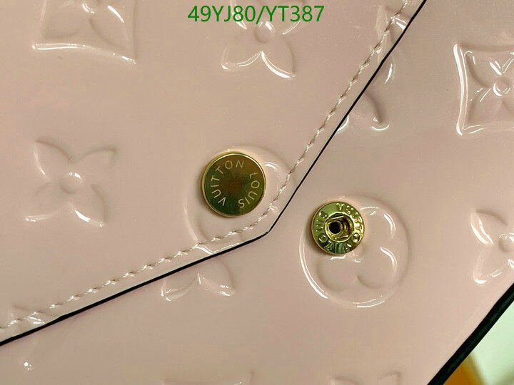 LV Bags-(4A)-Wallet-,Code: YT387,$ 64USD