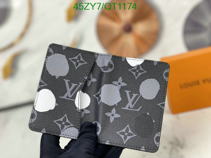 LV Bag-(4A)-Wallet- Code: QT1174 $ 59USD