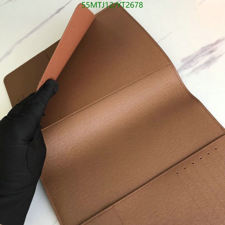 LV Bags-(4A)-Wallet-,Code: YT2678,$ 72USD