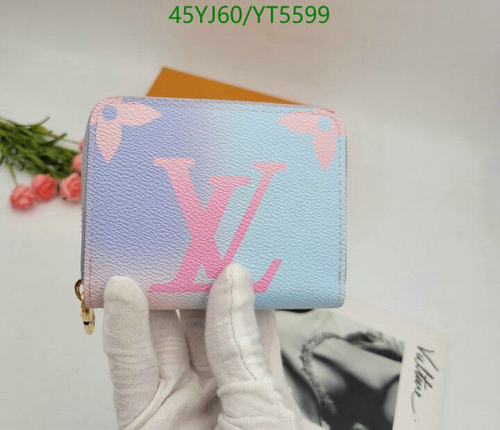 LV Bags-(4A)-Wallet-,Code: YT5599,$ 59USD