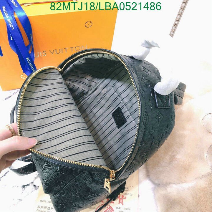 LV Bags-(4A)-Backpack-,Code:LBA0521486,$ 107USD