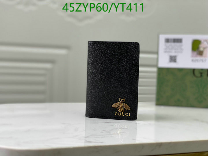 Gucci Bag-(4A)-Wallet-,Code: YT411,$ 59USD