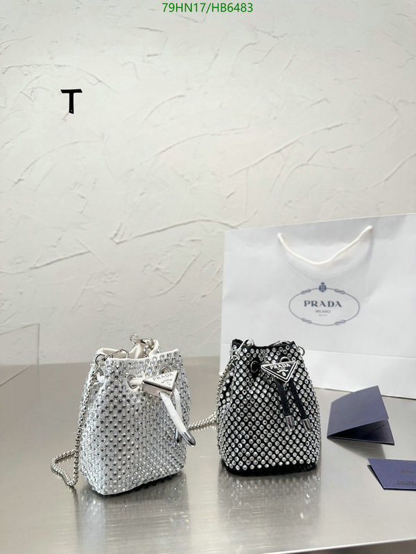 Prada Bag-(4A)-Bucket Bag- Code: HB6483 $ 103USD