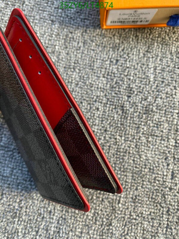 LV Bags-(4A)-Wallet-,Code: LT4874,$ 46USD