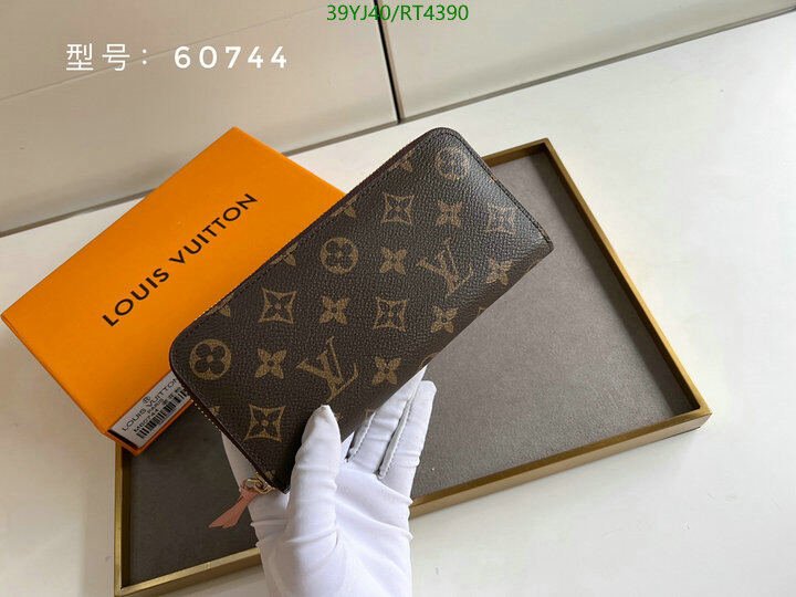 LV Bag-(4A)-Wallet- Code: RT4390 $ 51USD