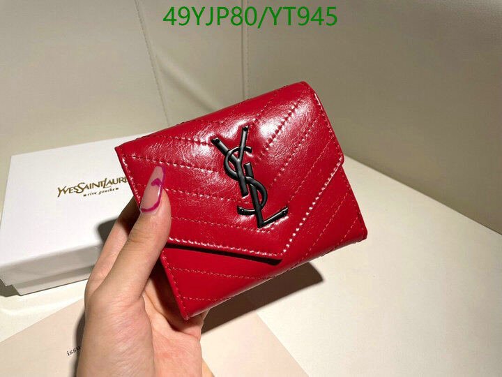 YSL Bag-(4A)-Wallet-,Code: YT945,$ 64USD