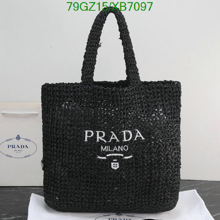 Prada Bag-(4A)-Handbag-,Code: XB7097,$ 103USD