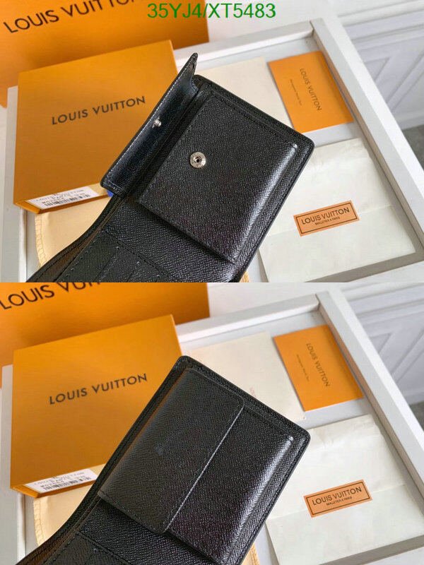 LV Bags-(4A)-Wallet-,Code: XT5483,$ 46USD