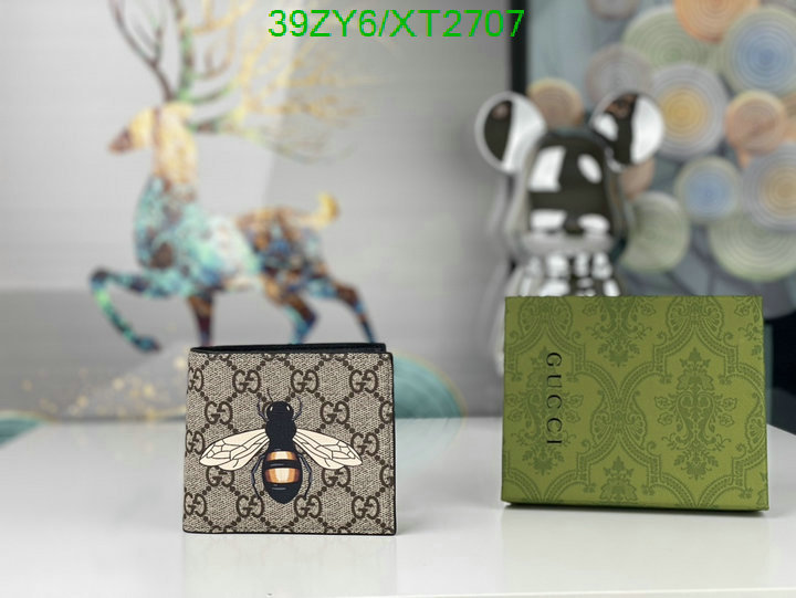Gucci Bag-(4A)-Wallet-,Code: XT2707,$ 51USD