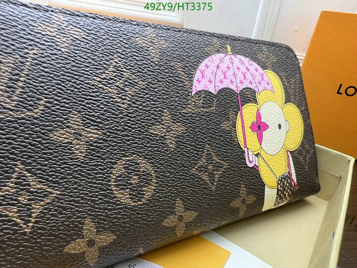 LV Bags-(4A)-Wallet-,Code: HT3375,$ 64USD