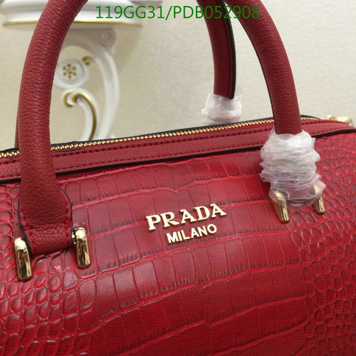 Prada Bag-(4A)-Handbag-,Code: PDB052908,$ 155USD