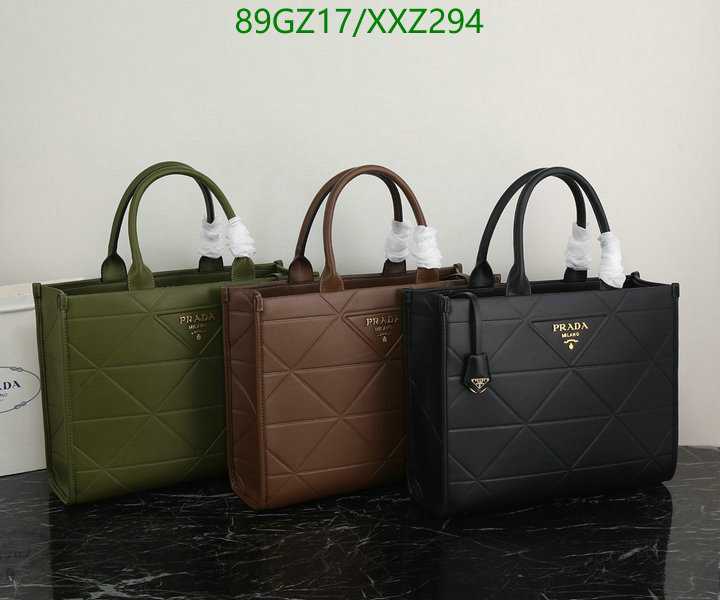 Prada Bag-(4A)-Handbag-,Code: XXZ294,