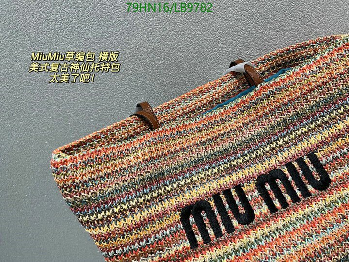 Miu Miu Bag-(4A)-Handbag-,Code: LB9782,$ 103USD