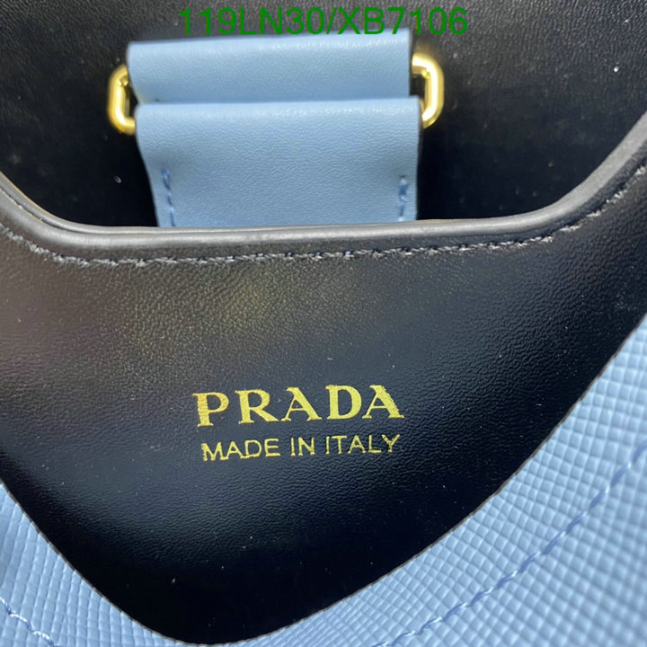 Prada Bag-(4A)-Bucket Bag- Code: XB7106 $ 155USD