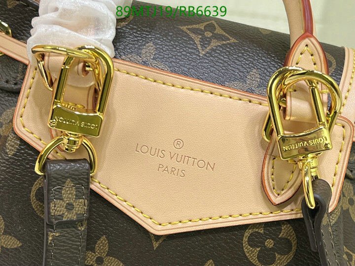 LV Bag-(4A)-Backpack- Code: RB6639 $ 116USD