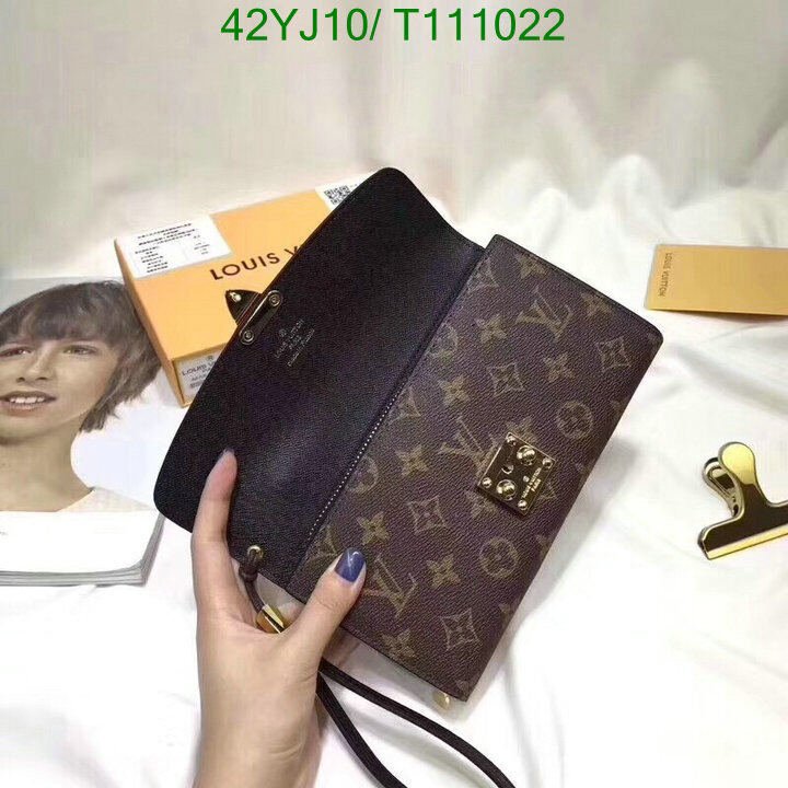 LV Bags-(4A)-Wallet-,Code : T111022,$ 55USD