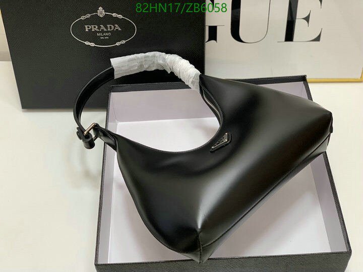 Prada Bag-(4A)-Handbag- Code: ZB6058 $ 107USD