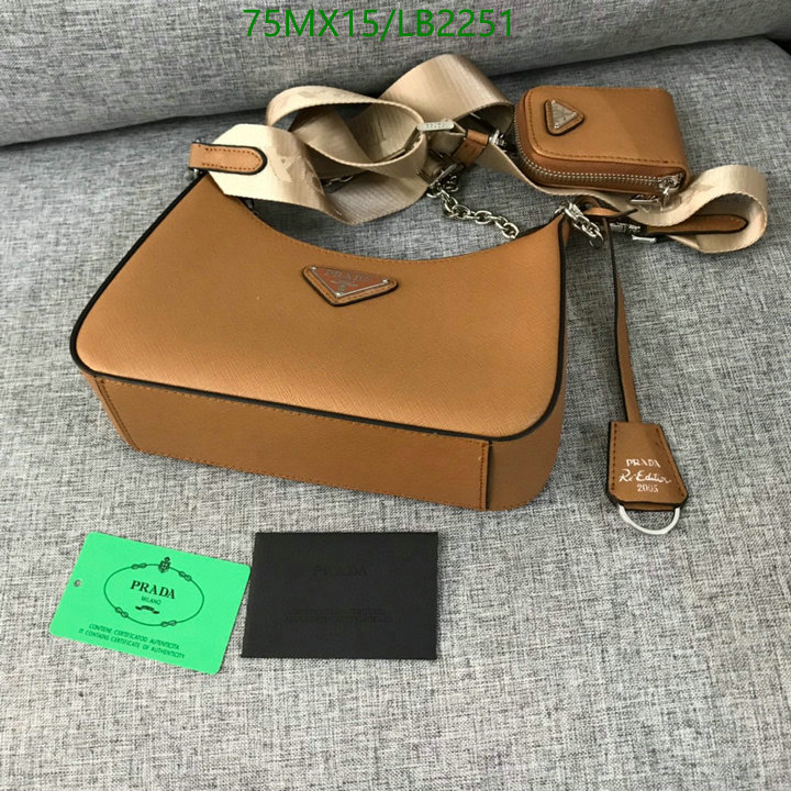 Prada Bag-(4A)-Re-Edition 2005 Code: LB2251 $ 98USD