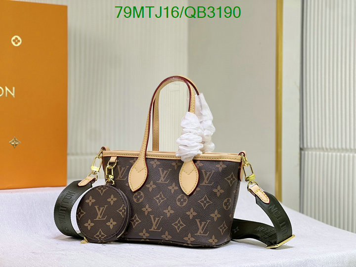 LV Bag-(4A)-Neverfull- Code: QB3190 $ 103USD