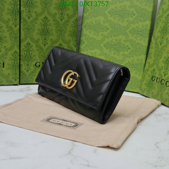 Gucci Bag-(4A)-Wallet-,Code: XT3757,$ 64USD