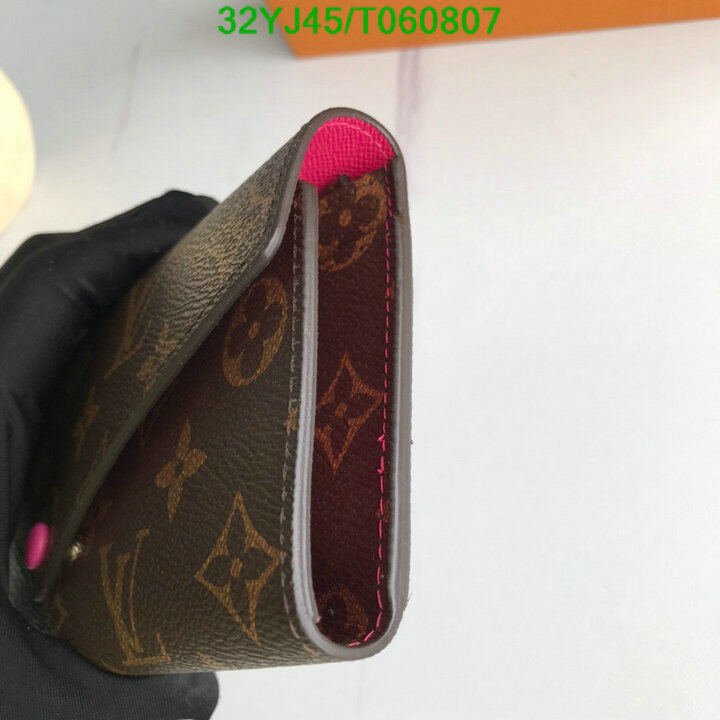 LV Bags-(4A)-Wallet-,Code: T060807,$ 42USD
