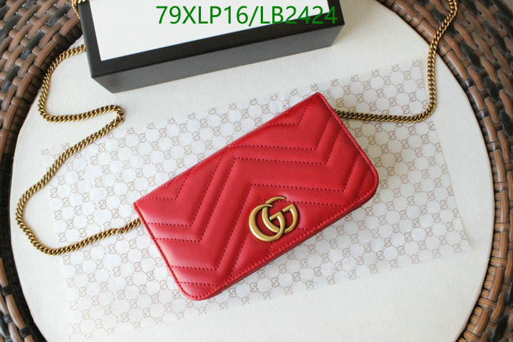 Gucci Bag-(4A)-Marmont,Code: LB2424,$ 103USD