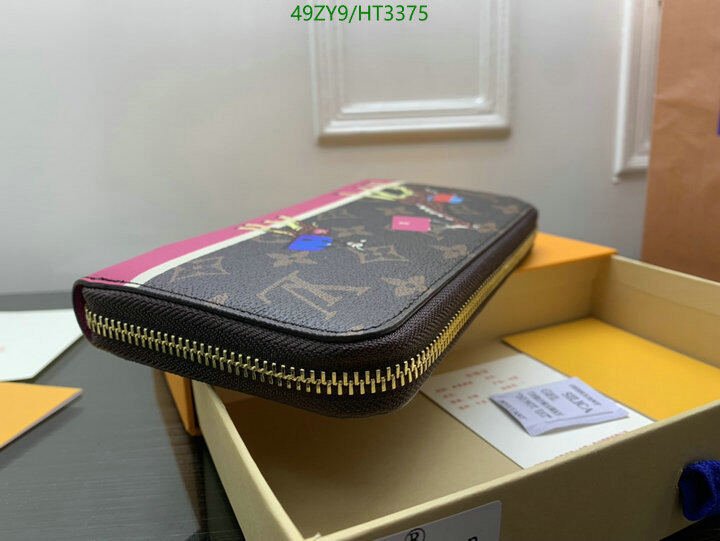 LV Bags-(4A)-Wallet-,Code: HT3375,$ 64USD