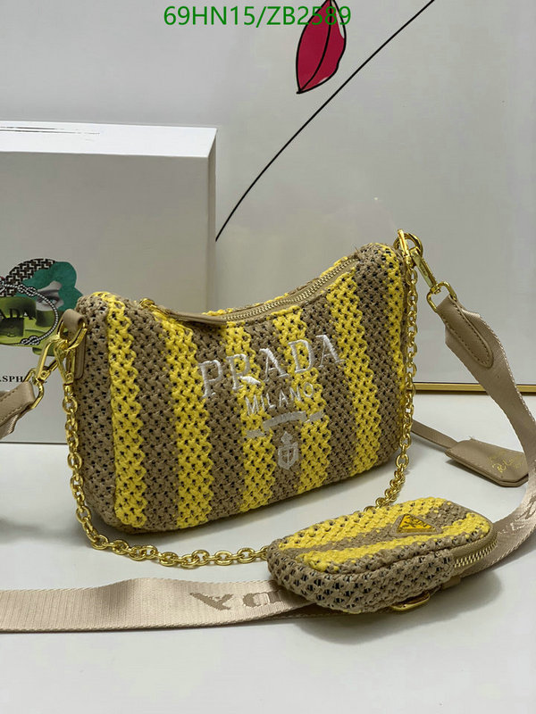 Prada Bag-(4A)-Re-Edition 2005 Code: ZB2589 $ 90USD