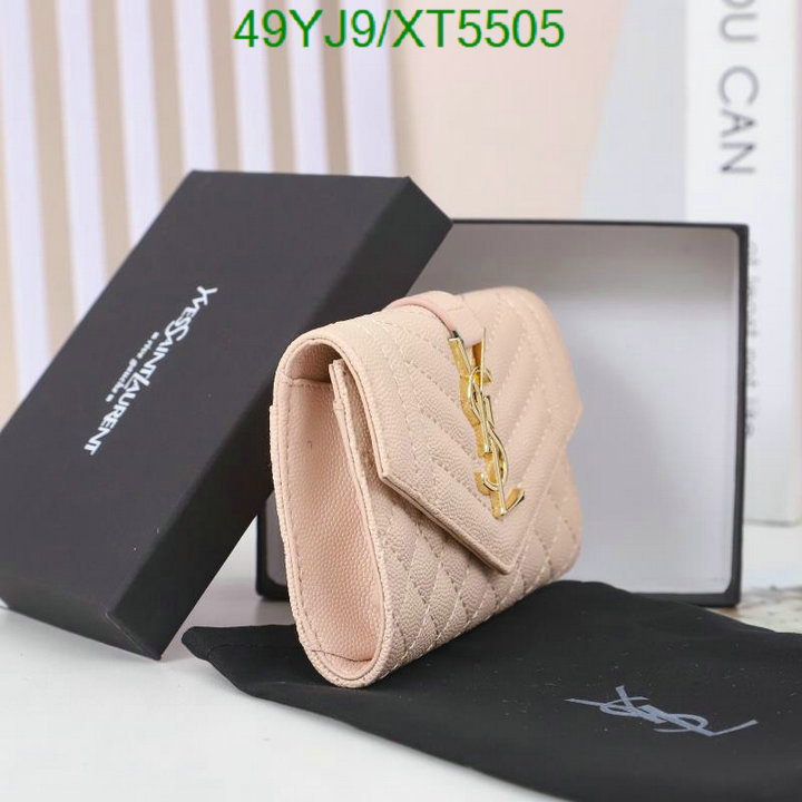 YSL Bag-(4A)-Wallet-,Code: XT5505,$ 64USD