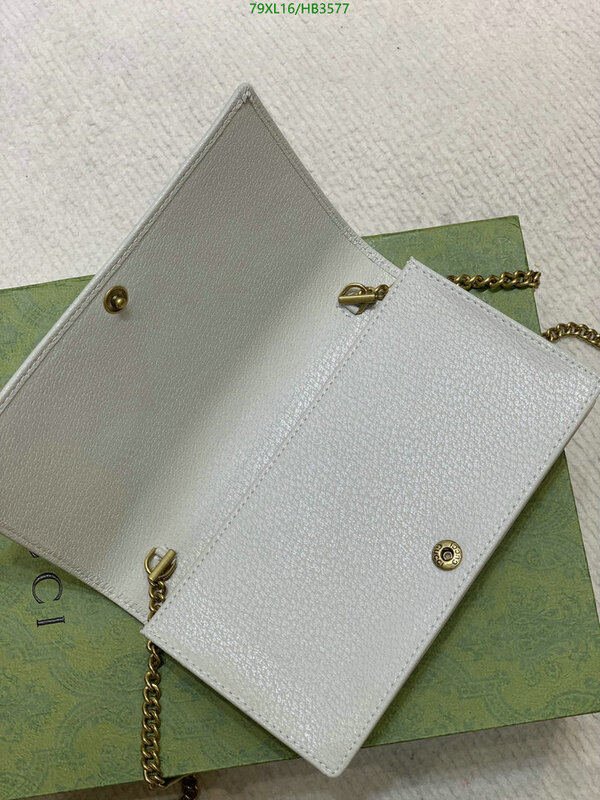 Gucci Bag-(4A)-Diagonal-,Code: HB3577,$ 103USD